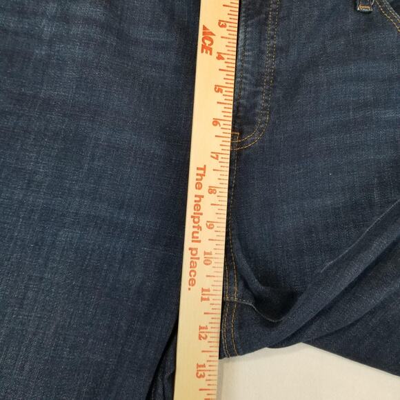 Chicos So Slimming Jeans Womens 16R Blue Girlfriend Slim Leg Ankle Stretch Denim - Picture 8 of 10